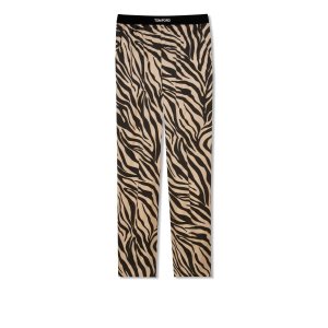 STRETCH PLONGE LOGOED LEGGINGS